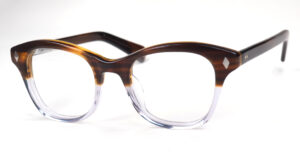 Große Vintagebrille der 70er Jahre aus Baumwollacetat, Vintage Glasses