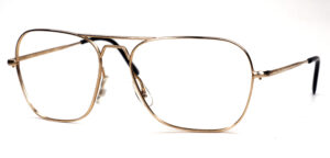Vintagebrille aus den 70er Jahren als dünnes Metallgestell
