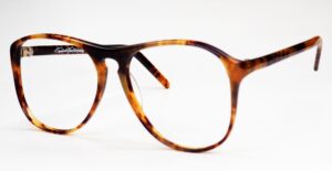 Große Vintagebrille von Fürstenberg der 80er Jahre, aus leichtem Kunststoff