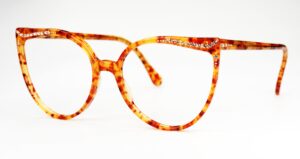 Strassbrille, Vintagebrille 70er Jahre, große Form mit Strasssteinchen, fabrikneu