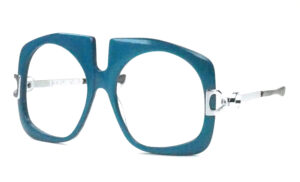Große, echte Vintagebrille der 70er Jahre von Jean Convert Paris