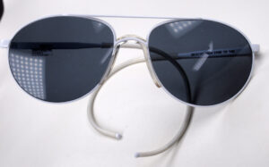 Coole Vintage Sonnenbrille der 70er Jahre mit Sportbügeln