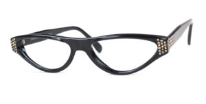 Schwarze Strassbrille von XAVIER GARCIA- Barcelona